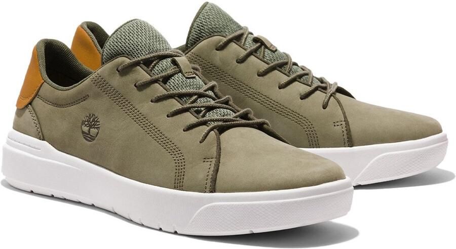 Timberland Seneca Bay Low Lage sneakers Leren Sneaker Heren Groen - Foto 2