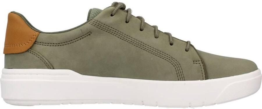 TIMBERLAND Lage Sneakers Heren Seneca Bay Low Maat: 41 Materiaal: Leer Kleur: Groen - Foto 5