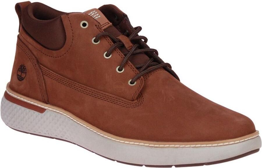 Timberland Cross Mark Pt Chukka Bottines met veter Heren Bruin;Bruine 212 -Medium Brown Nubuck - Foto 4