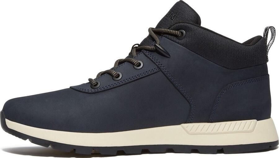 Timberland Sprint Basic Mid Heren Sneaker-Boots Schoenen Laarzen Leer Blauw TB0A277E-W06