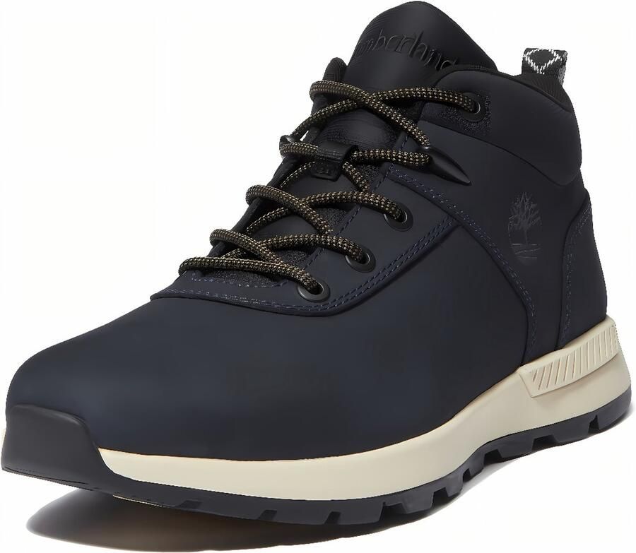 Timberland Sprint Basic Mid Heren Sneaker-Boots Schoenen Laarzen Leer Blauw TB0A277E-W06