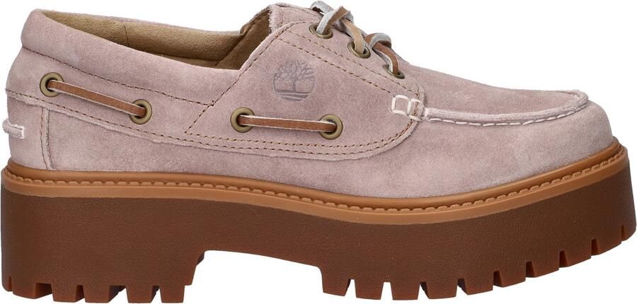 Timberland Stone Street Boat Shoe dame bootschoen Lila