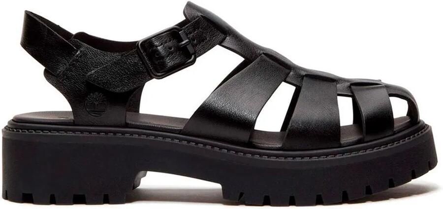 Timberland Stone Street Fisherman Sandalen Zwart Vrouw