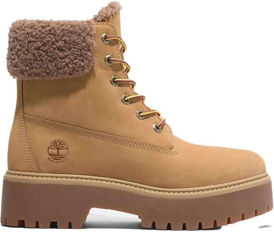 Timberland Winterlaarzen STONE STREETMID WARM LINED WATERPROOF BOOT Snowboots winterlaarzen winterschoenen waterdicht en gevoerd