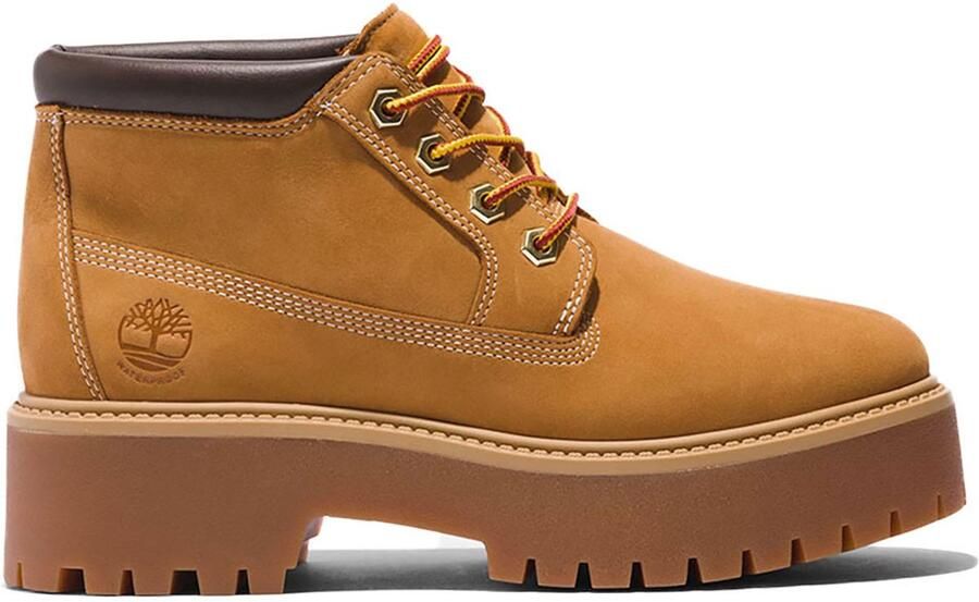 Timberland Nellie Stone Street Boots Dames Bruin- Dames Bruin