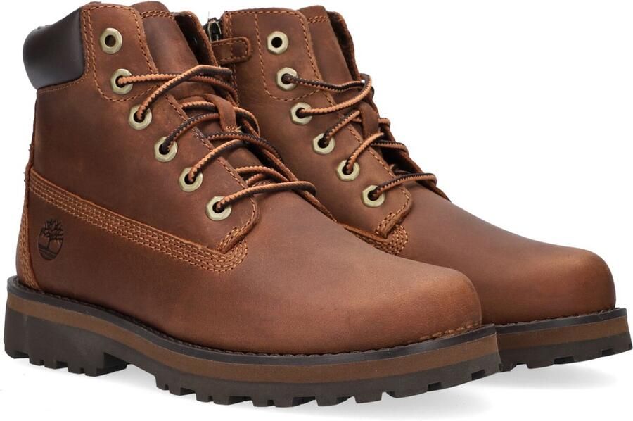 Timberland Courma Kid Traditional 6 Inch Veterboots Laarzen Met Veters Cognac - Foto 8