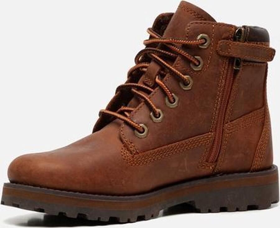 Timberland Courma Kid Traditional 6 Inch Veterboots Laarzen Met Veters Cognac - Foto 5
