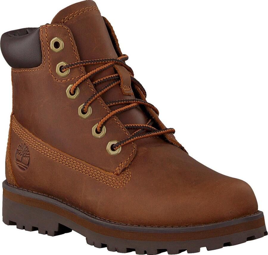 Timberland Courma Kid Traditional 6 Inch Veterboots Laarzen Met Veters Cognac - Foto 4
