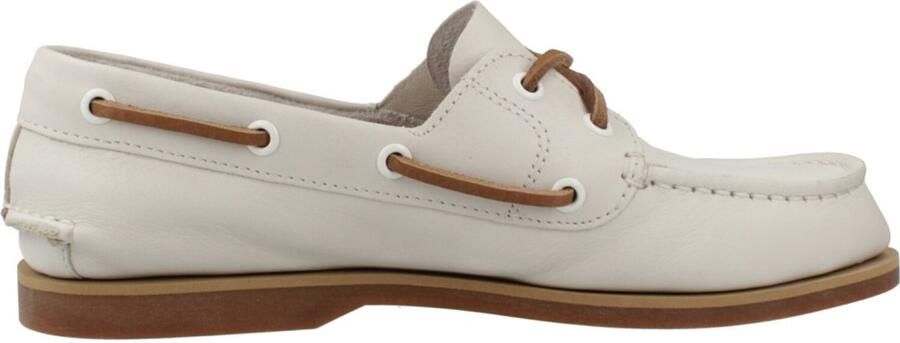 Timberland Authentic Boat Shoe Classic Leather Wo Beige Loafers - Foto 2