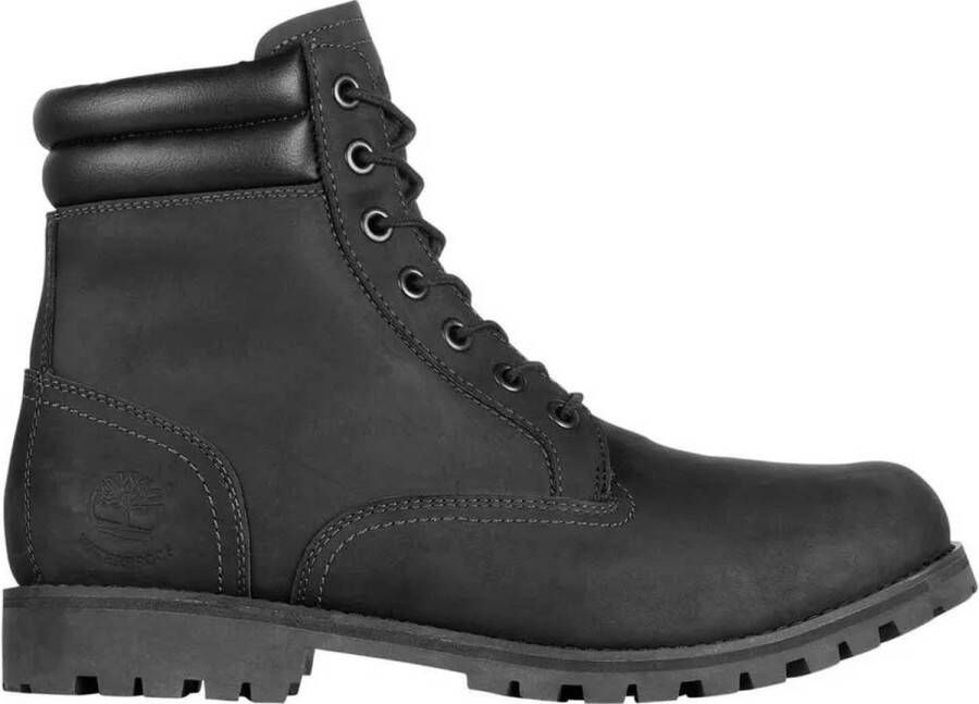 Timberland Rugged WP leren veterboots zwart