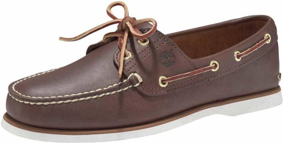 Timberland Men'S 2 Eye Boat Shoe Heren Bootschoenen Brown