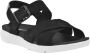 Timberland Wilesport Leather Dames Sandalen Jet Black - Thumbnail 1