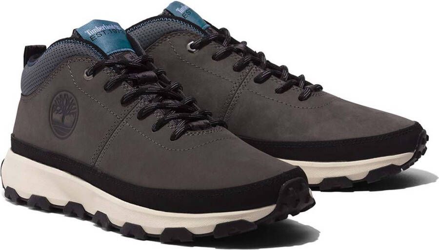 Timberland Winsor Trail Mid Leather Sneakers Grijs Man