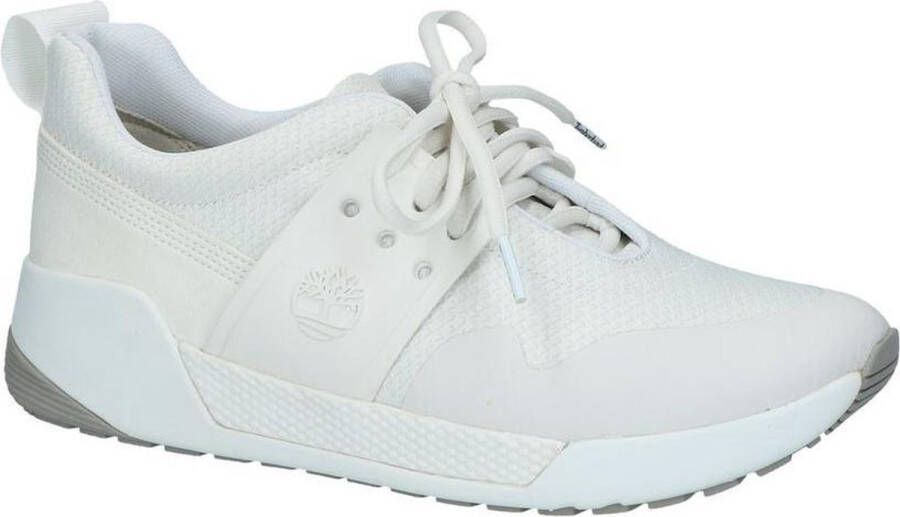 Timberland Witte Lage Sportieve Sneakers Kiri New Lace Oxford