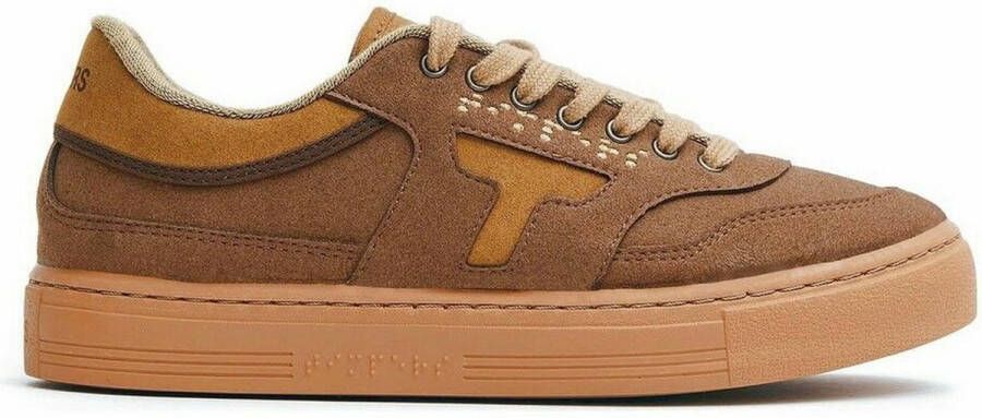 Timpers Uniseks Casual Sneakers Trend Chocolate