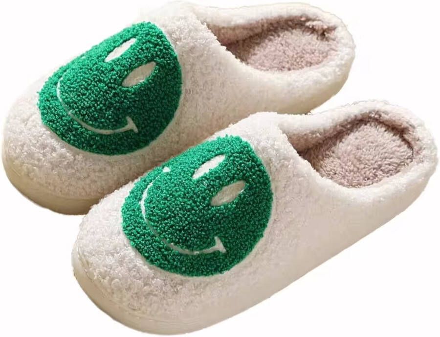 TippyToes Smiley Slippers Unisex Pluche Pantoffels Anti-Slip ??36‑45