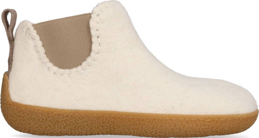Tofvel Celsi Wolvilt Pantoffels White