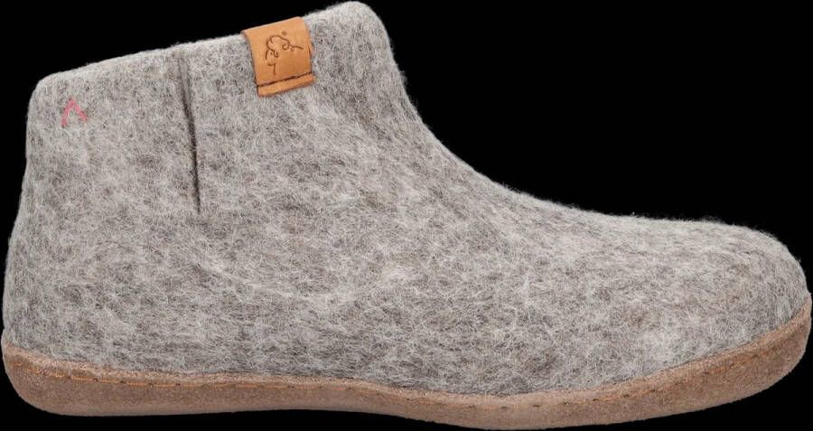 Tofvel Mula Sloffen Unisex Marbled Light Grey