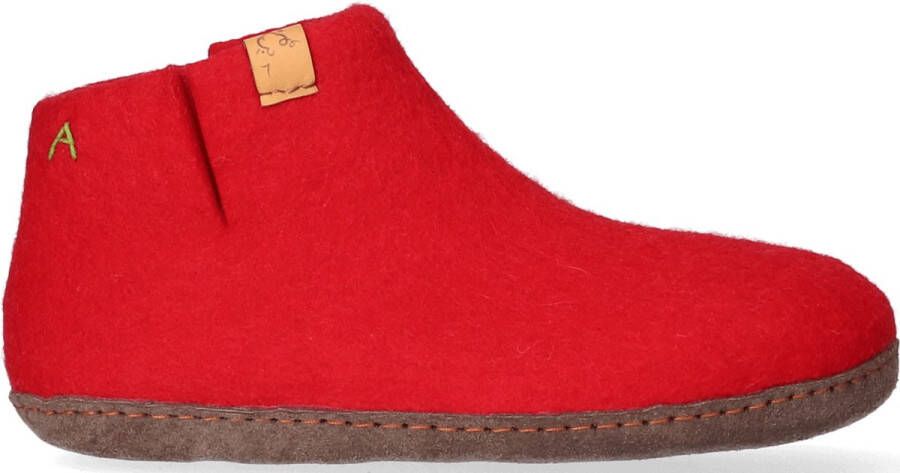 Tofvel Pantoffels Mula TF1000-03 Rood