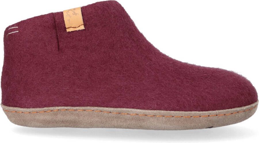 Tofvel Pantoffels Mula TF1000-27 Bordeaux Rood