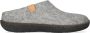 Tofvel Slipa Wolvilt Instap Pantoffels Marbled Light Grey - Thumbnail 1