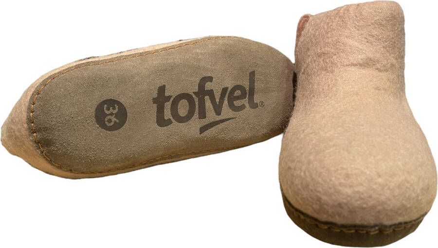 Tofvel Mula Wolvilt Sloffen Blush Roze Wolvilt TF100082 - Foto 9