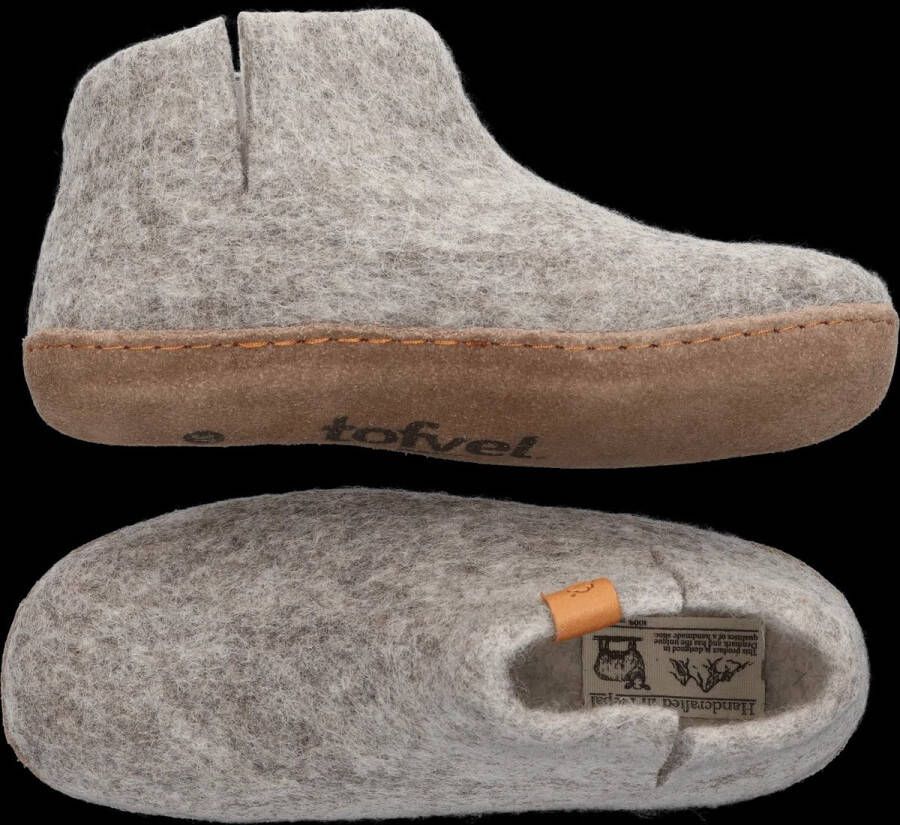 Tofvel Mula Wolvilt Sloffen Blush Roze Wolvilt TF100082 - Foto 2