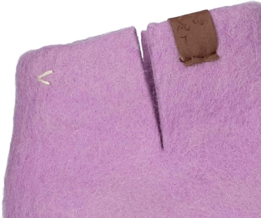 Tofvel Mula Wolvilt Sloffen Lilac Paars Wolvilt TF100012 - Foto 3
