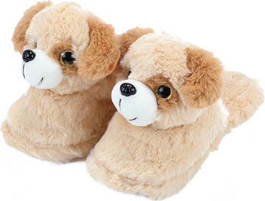 Toi Toys BV Pluchen pantoffels sloffen Hond
