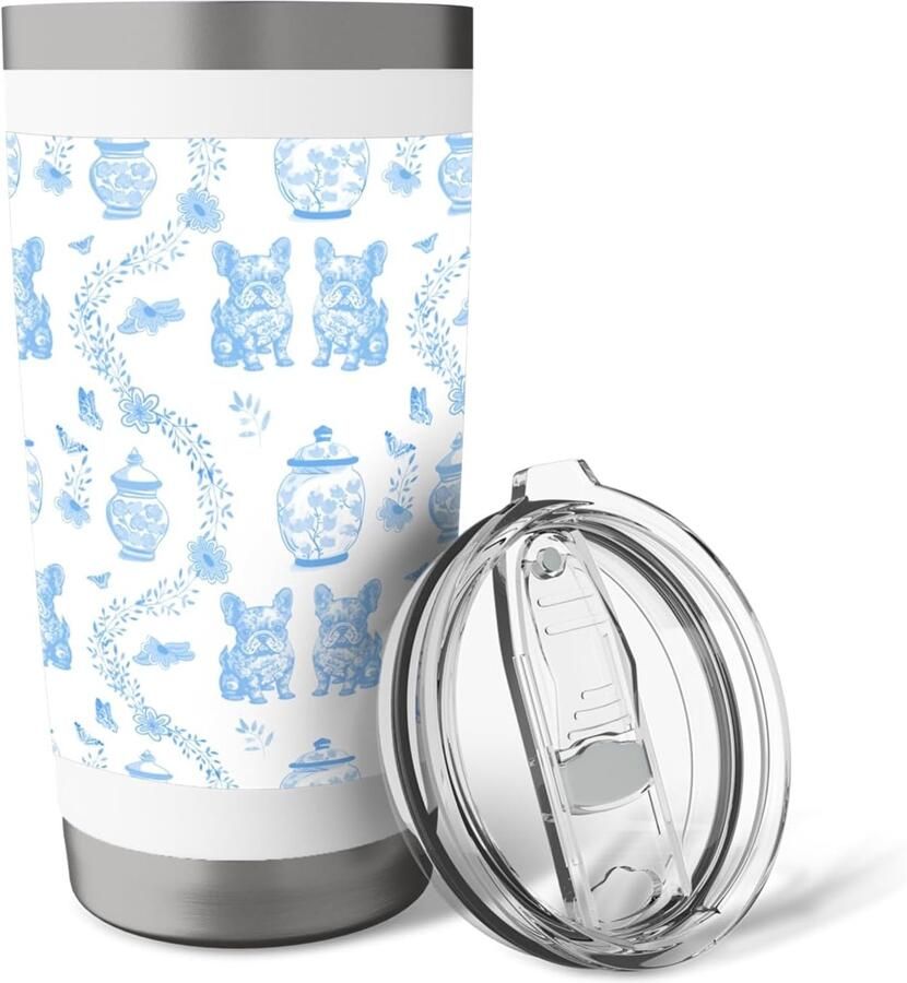 Toile Franse Bulldoggen thermobeker