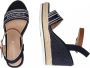 Tom Tailor Sleehaksandaaltjes met beleg van raffia - Thumbnail 1