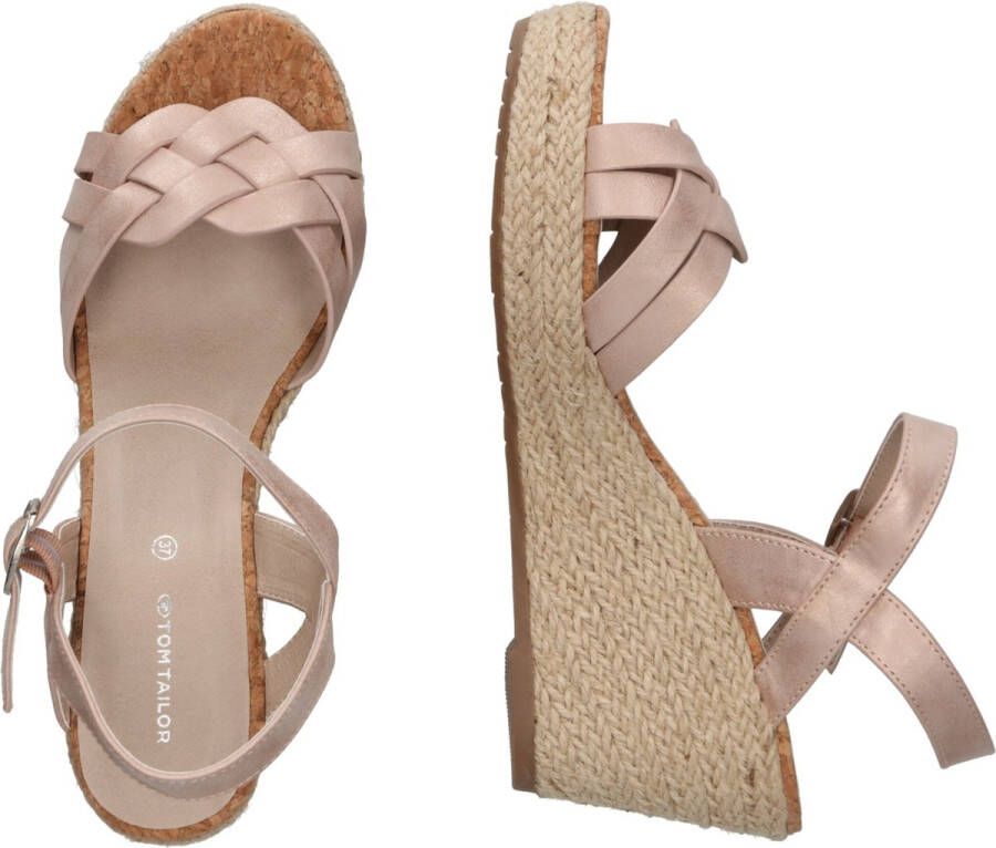 Tom Tailor sandalen met riem Rosa