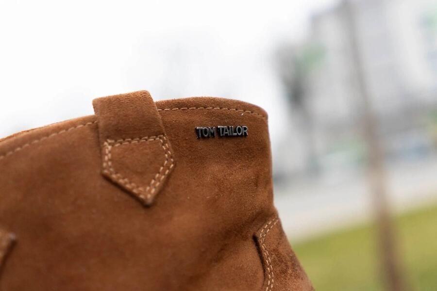 Tom Tailor cognac stiefelette dames 39 elegant & comfortabel - Foto 2