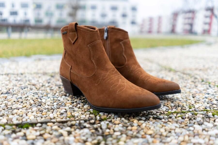 Tom Tailor cognac stiefelette dames 39 elegant & comfortabel - Foto 3