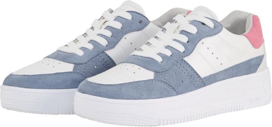 Tom Tailor Denim Sneakers met verhoogde zool Sky-white