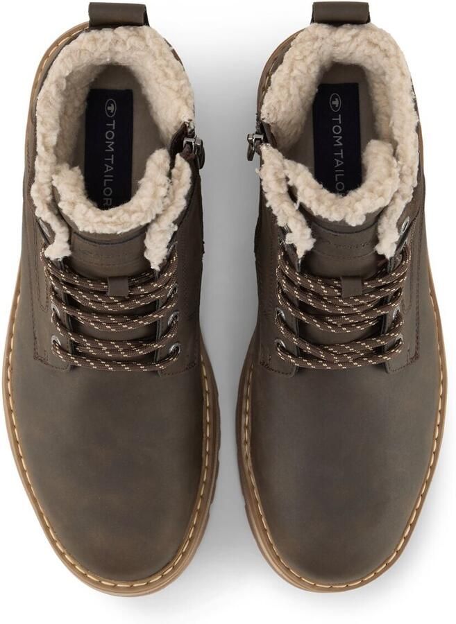 Tom Tailor Denim Waterdichte laarzen met voering mokka