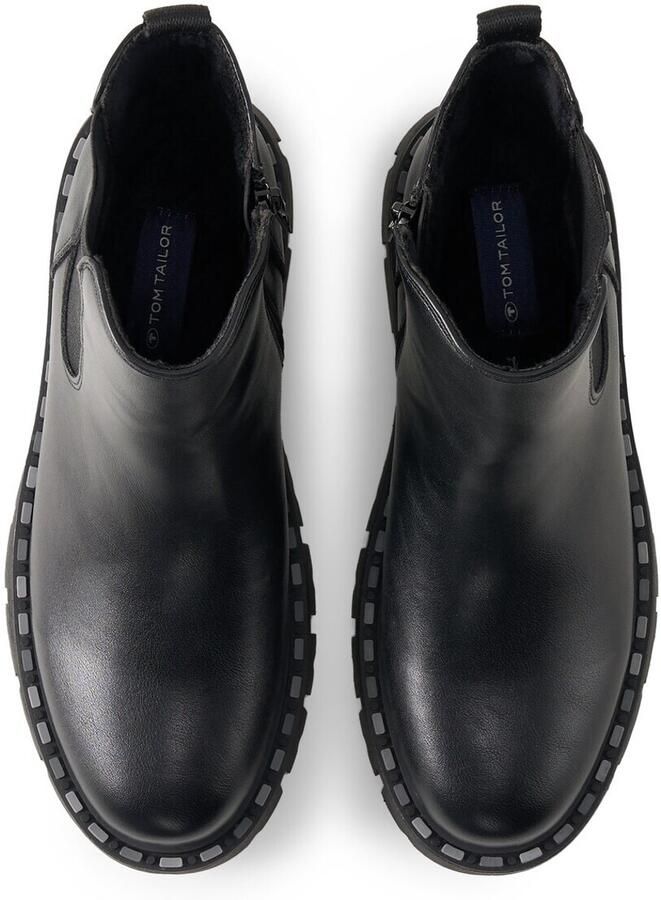 Tom Tailor Gevoerde Chelsea laarzen black