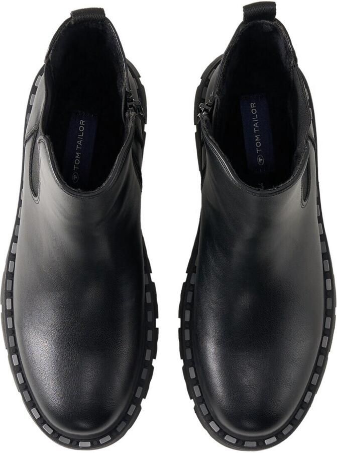 Tom Tailor Gevoerde Chelsea laarzen black