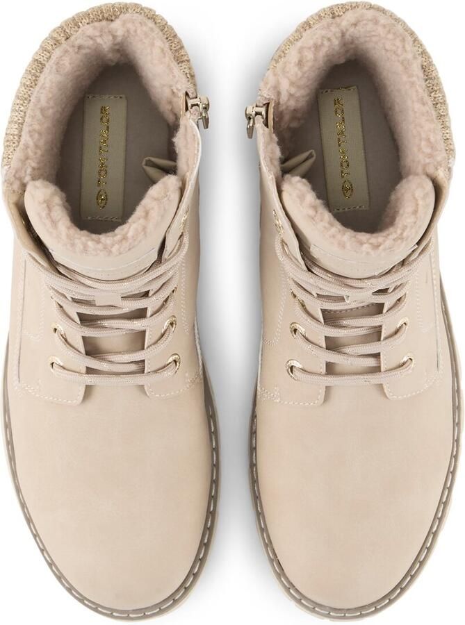 Tom Tailor Hoge veterschoenen Winterboots met waterafstotende TEX comfortbreedte G - Foto 1