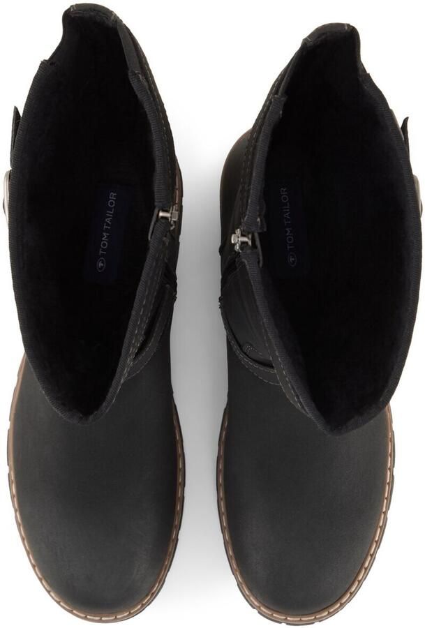 Tom Tailor Laarzen met gespdetails black