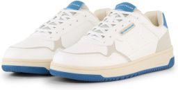 Tom Tailor Sneakers met colour-blocking white-blue