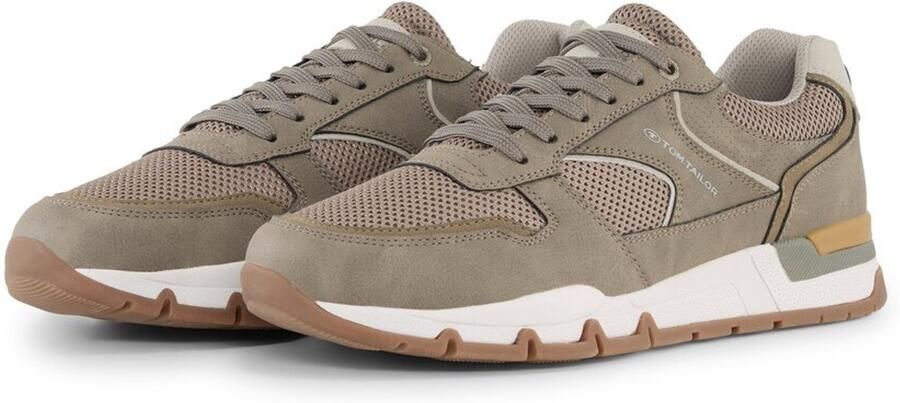 Tom Tailor low-top-look sneakers met mesh-inzet