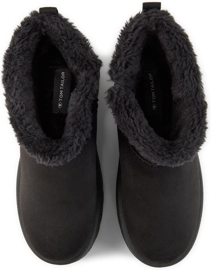 Tom Tailor Sneeuwlaarsjes met borduursel black
