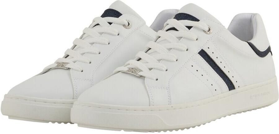 Tom Tailor Trainers met denim details white