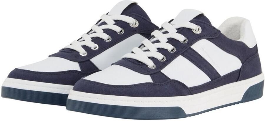Tom Tailor Trainers met kleurblokjes navy