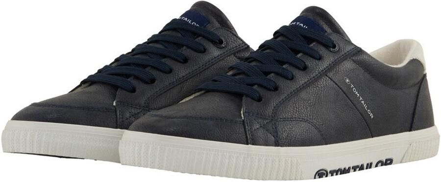 Tom Tailor Trainers met logo-opdruk navy