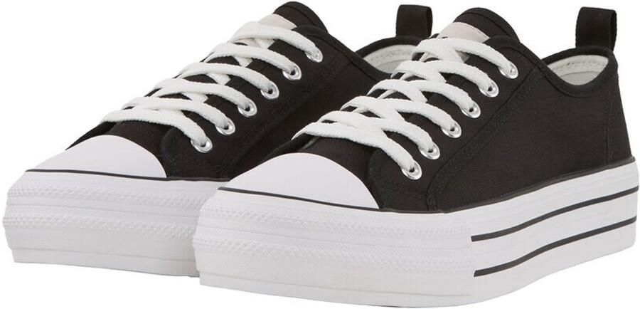 Tom Tailor Trainers met platform black