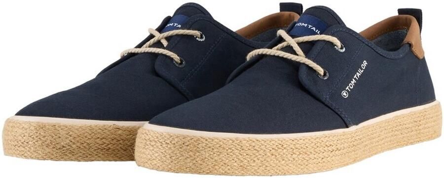 Tom Tailor Veterschoenen met basaltzool navy