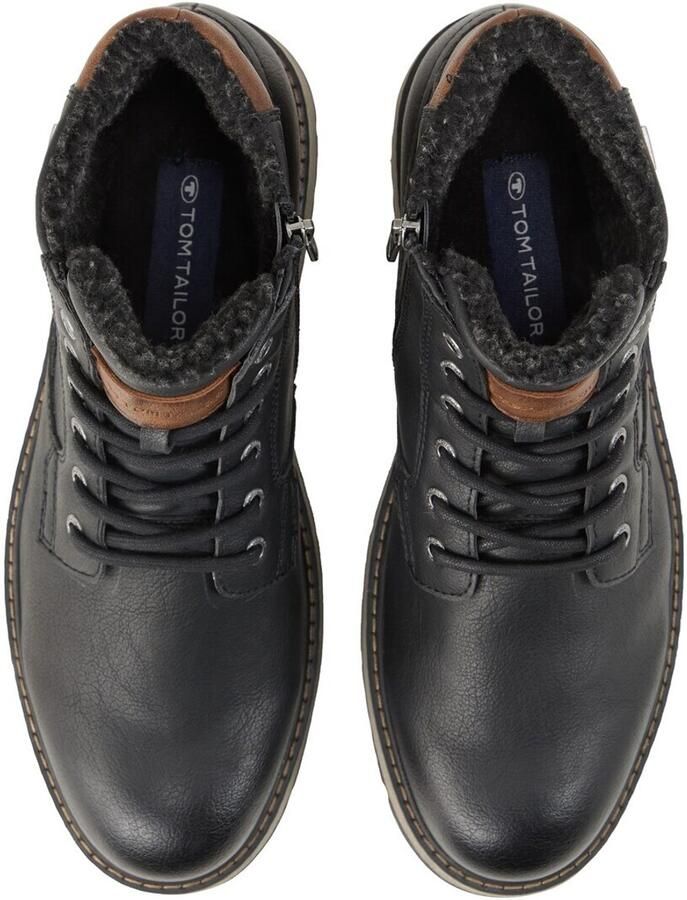 Tom Tailor Winterlaarzen hakken veterschoenen outdoorschoen ritssluiting breedte g (=breed)