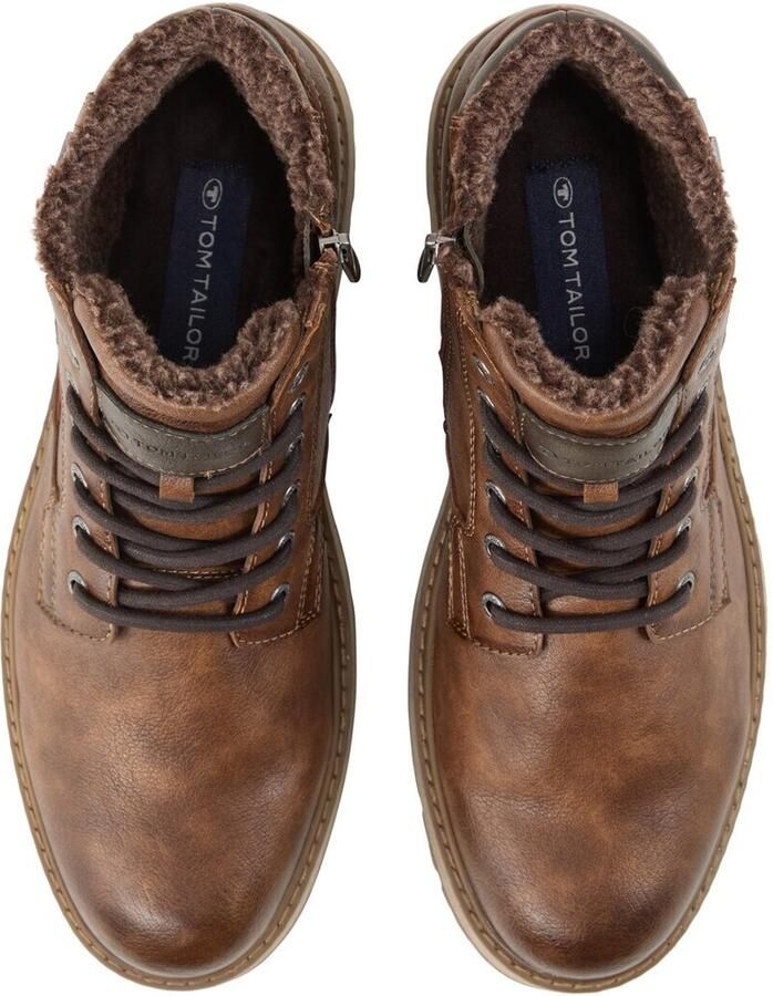 Tom Tailor Winterlaarzen hakken veterschoenen outdoorschoen ritssluiting breedte g (=breed)